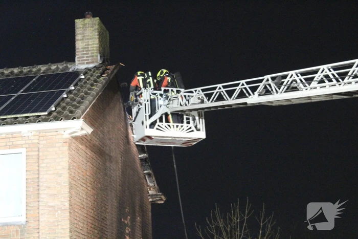 Flinke rookontwikkeling vanwege brand in schuur