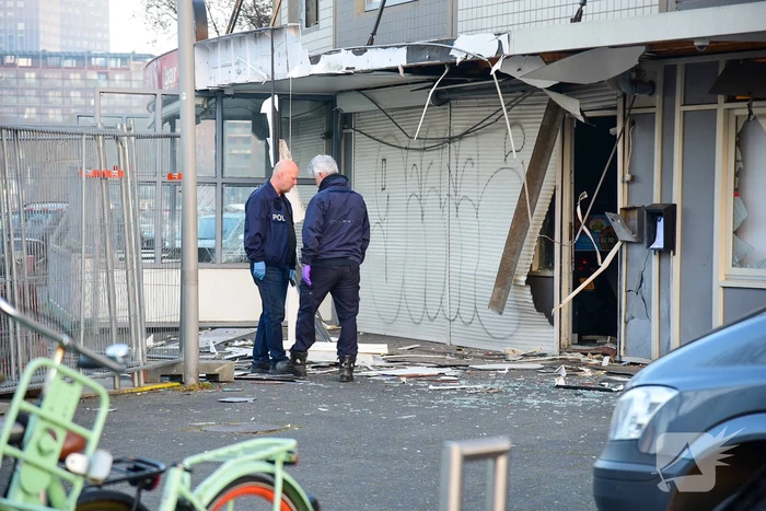 Enorme schade naar explosie