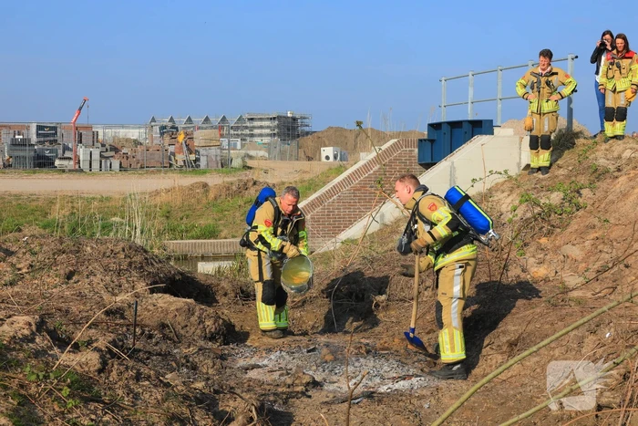 Opnieuw brandgesticht op bouwterrein de Laakse Velden