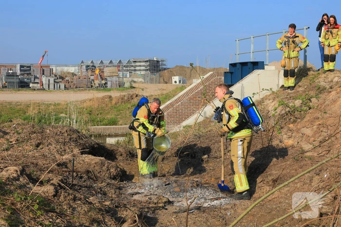 Opnieuw brandgesticht op bouwterrein de Laakse Velden