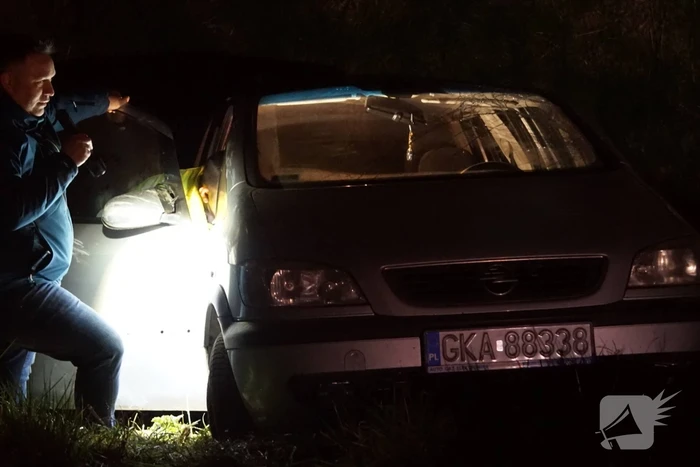 Inzittenden vluchten na ongeval