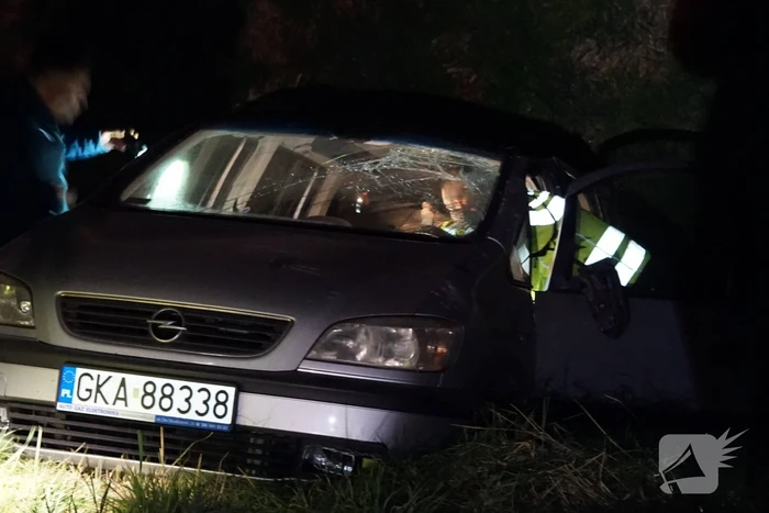 Inzittenden vluchten na ongeval
