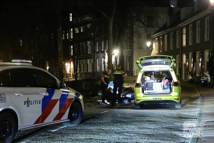 Fietser gewond na val