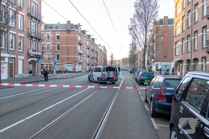 Straat afgezet na schietpartij
