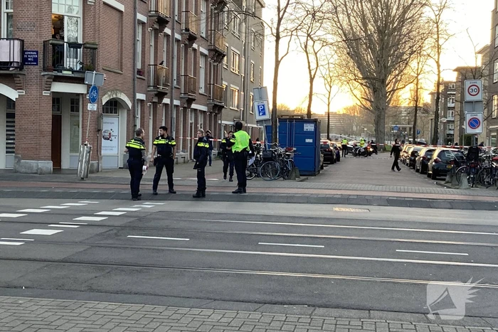 Straat afgezet na schietpartij