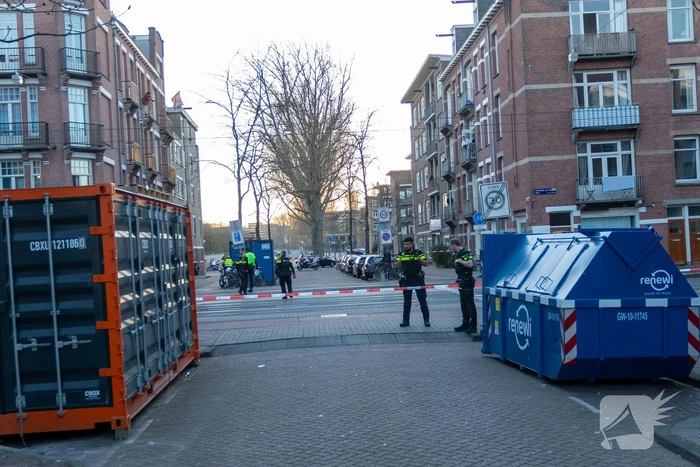 Straat afgezet na schietpartij