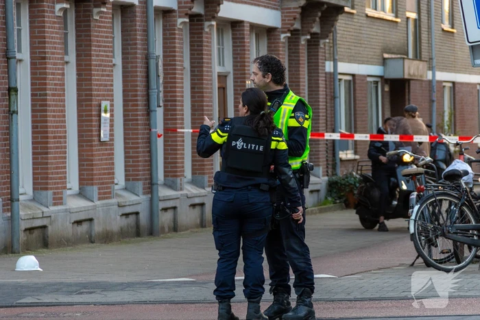Straat afgezet na schietpartij