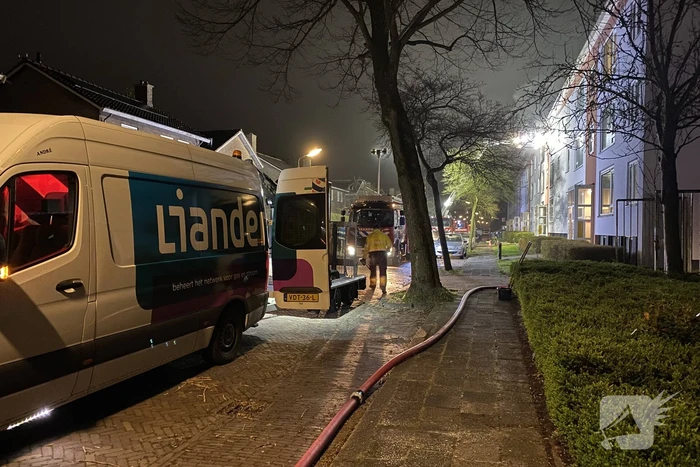 Gewonde bij uitslaande brand in flat
