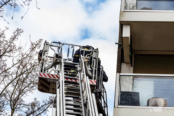 Man komt vast te zitten in hoogwerker