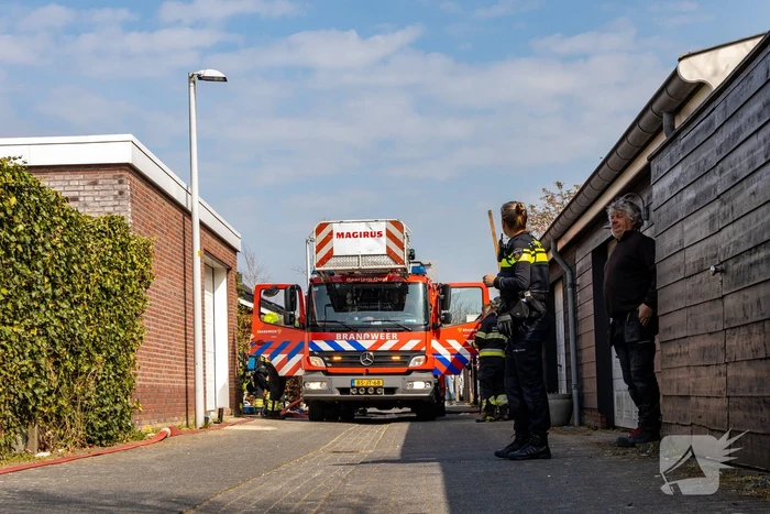 Brand in woning