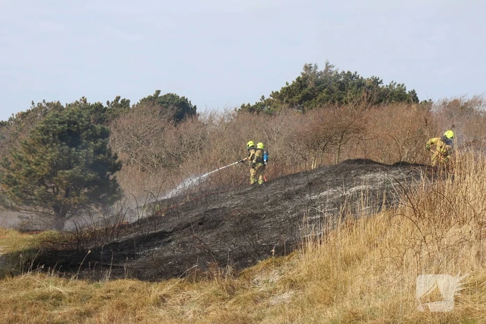 Duinen vanwege brand verwoest