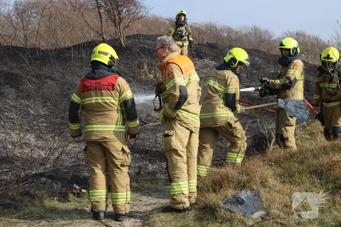 Duinen vanwege brand verwoest