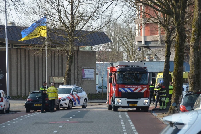 Politie ramt auto na achtervolging