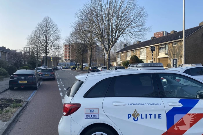 Politie ramt auto na achtervolging