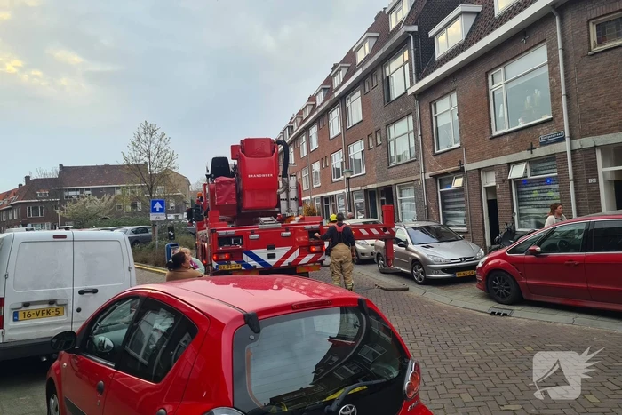 Rookontwikkeling in woning vanwege brand