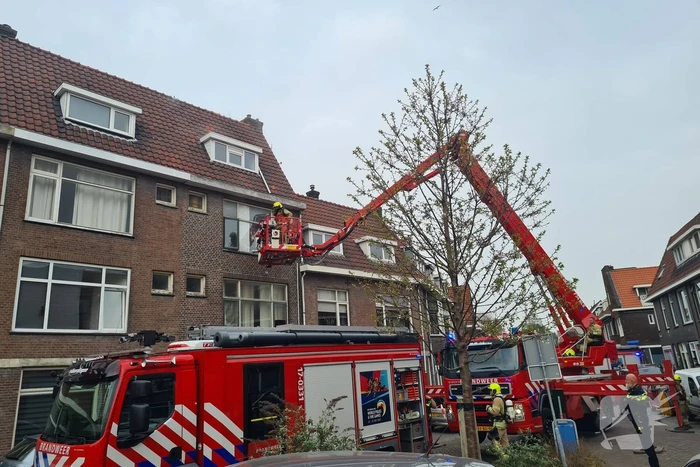 Rookontwikkeling in woning vanwege brand