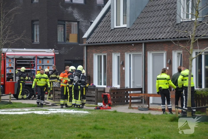 Bewoner aangehouden na brand in woning
