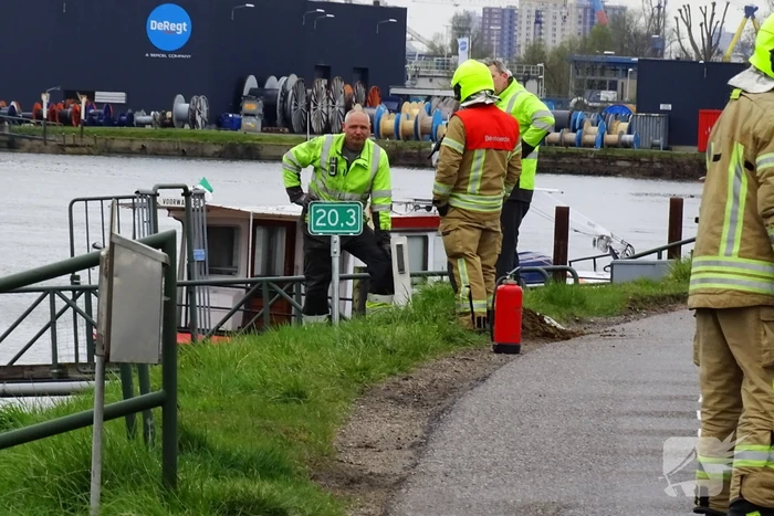 Weg afgesloten vanwege gaslekkage