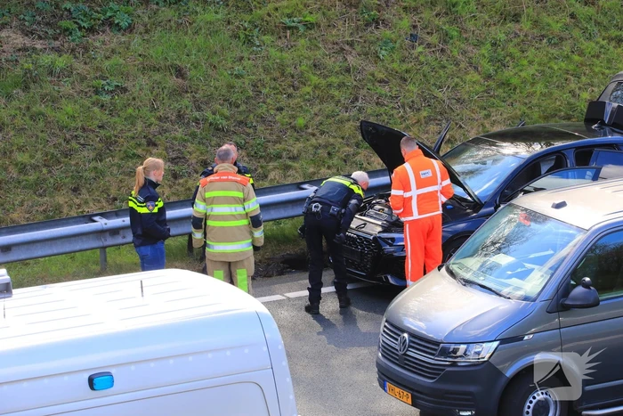 Snelweg afgesloten na politieachtervolging