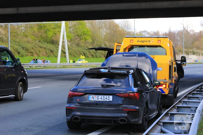 Snelweg afgesloten na politieachtervolging