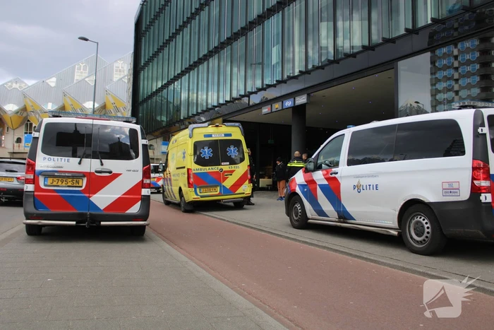 steekincident blaak rotterdam