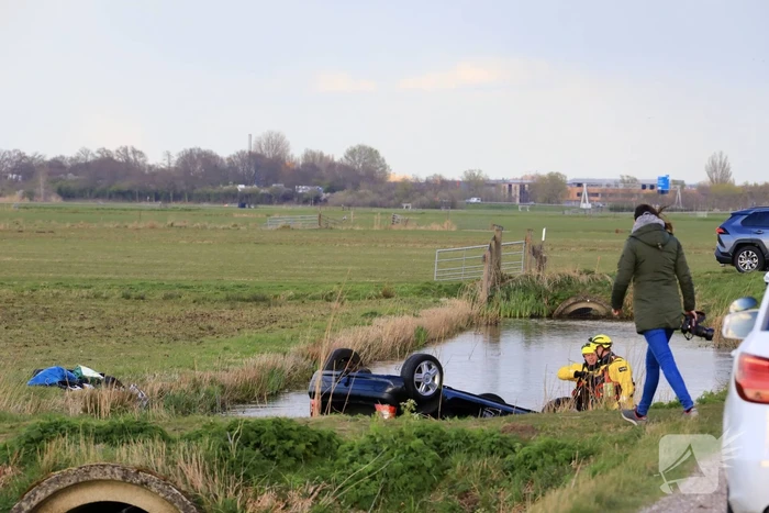 Auto gevonden in sloot