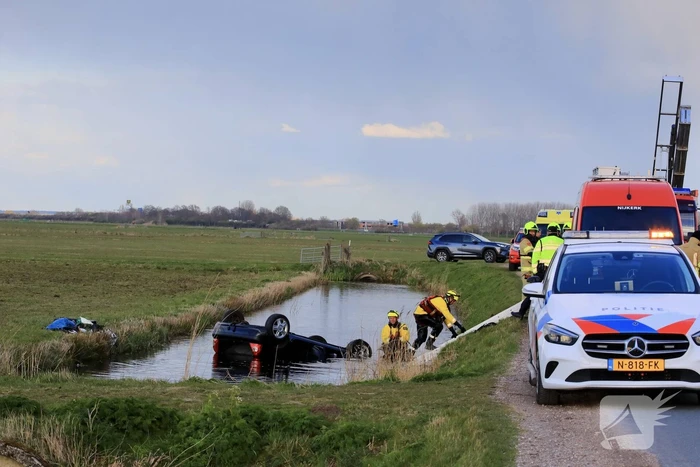 Auto gevonden in sloot