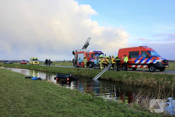Auto gevonden in sloot