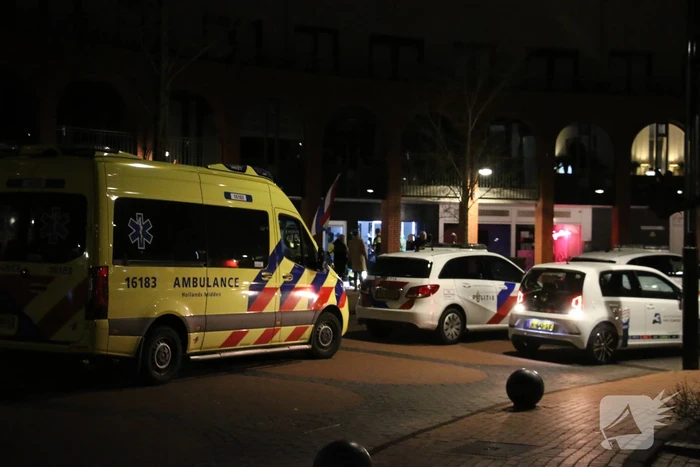 Traumahelikopter ingezet voor gewond persoon op straat