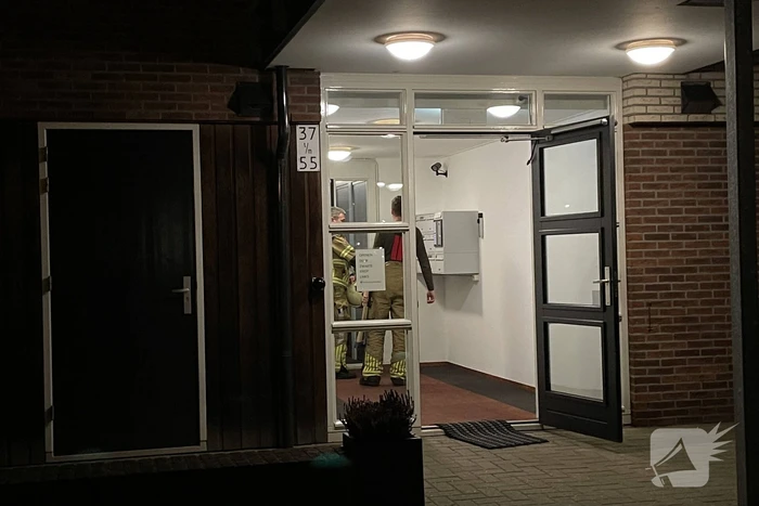 Brandweer controleert appartement op brand