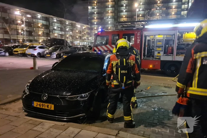 Auto vermoedelijk doelwit van brandstichting