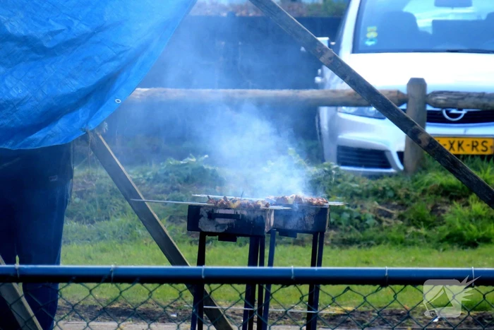 Barbecue zorgt voor brandweerinzet