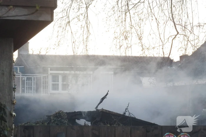 Schuur verwoest vanwege brand