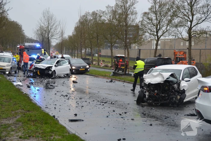 Flinke ravage na aanrijding