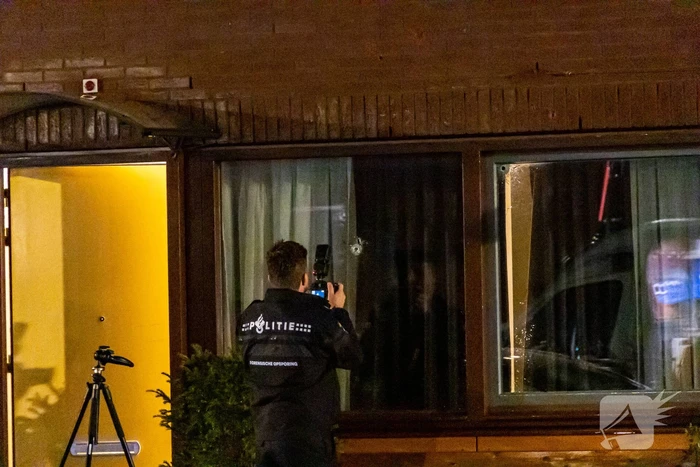 Woning meerdere keren beschoten