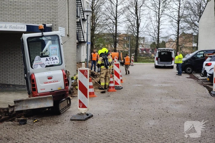 Gaslekkage bij aanleg van glasvezelkabel