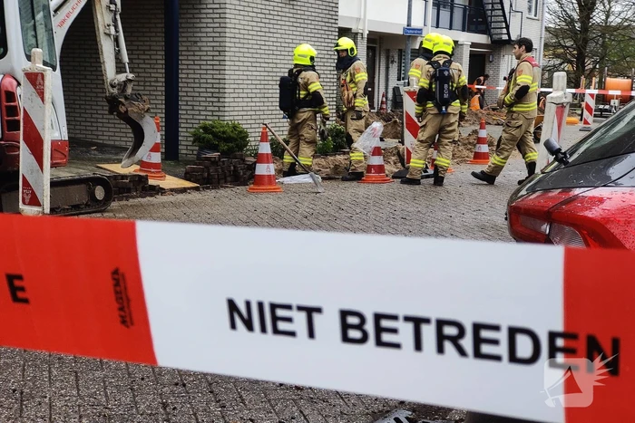 Gaslekkage bij aanleg van glasvezelkabel