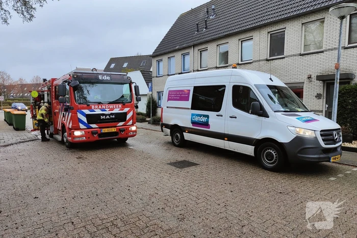 Gaslekkage bij aanleg van glasvezelkabel