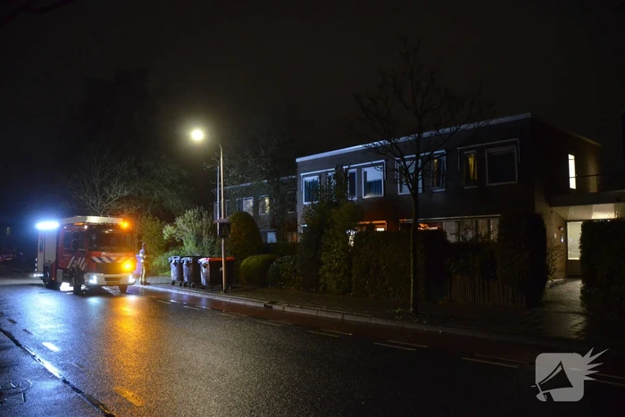 Beginnende brand snel onder controle