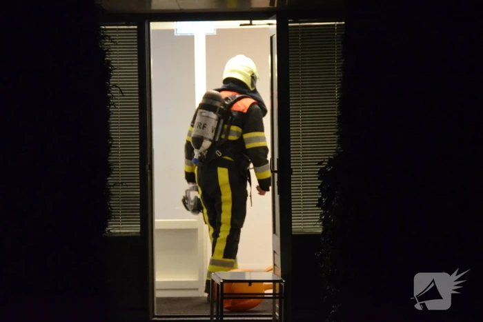 Beginnende brand snel onder controle