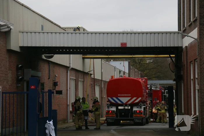 Brand in dak van TenCate Outdoor