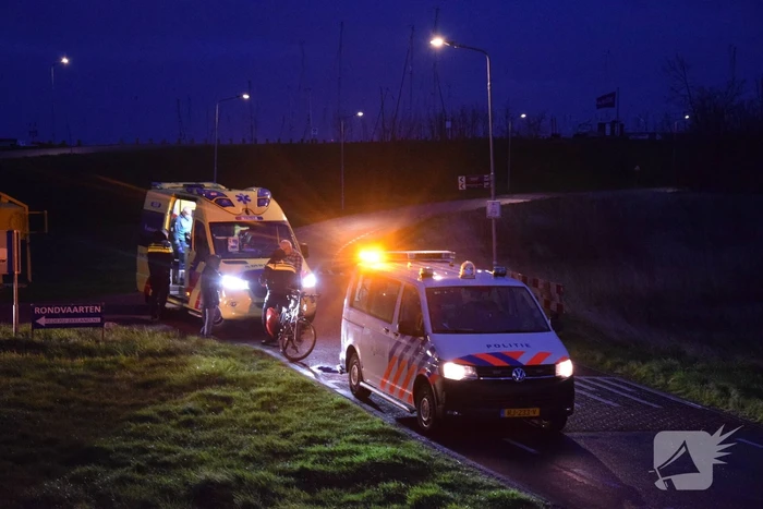 Fietser gewond na valpartij