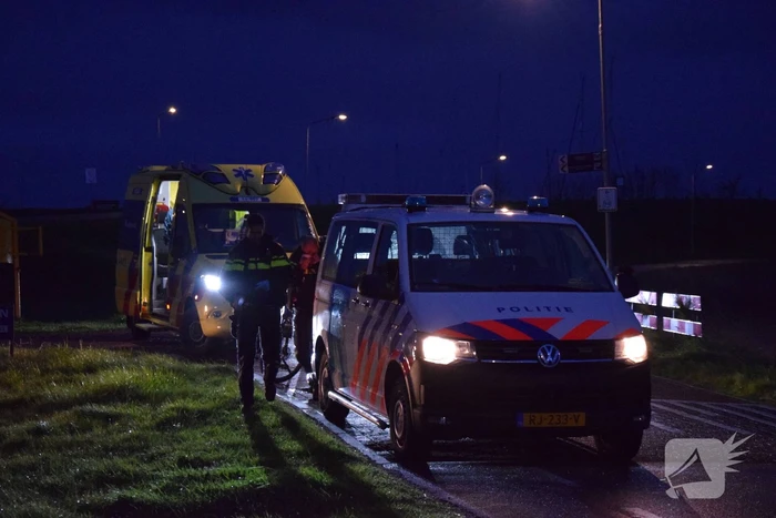 Fietser gewond na valpartij