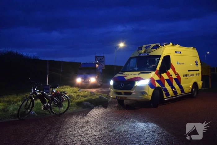 Fietser gewond na valpartij