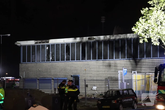 Grote brand bij afvalverwerkingsbedrijf