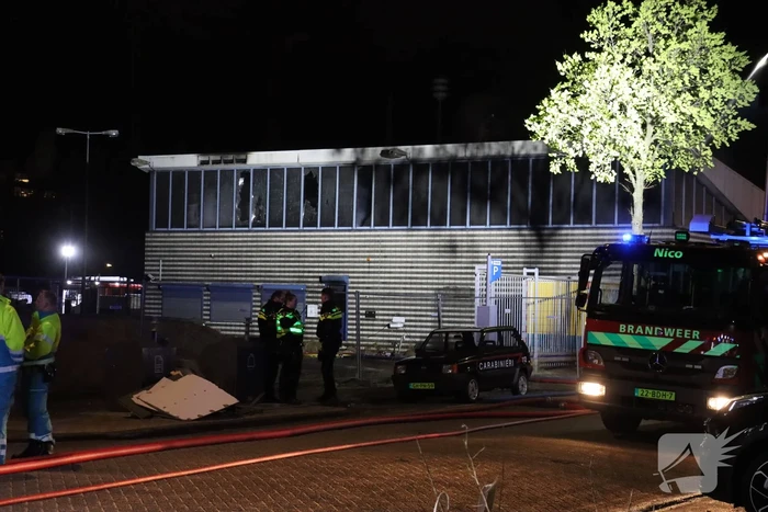 Grote brand bij afvalverwerkingsbedrijf
