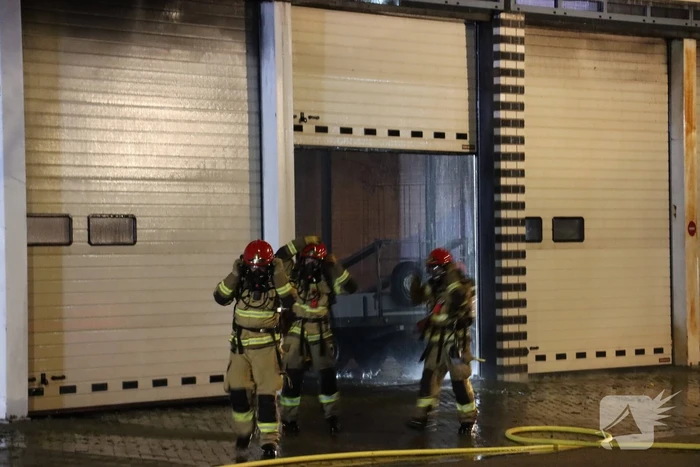 Grote brand bij afvalverwerkingsbedrijf