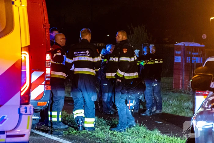 Auto belandt in sloot na wilde achtervolging