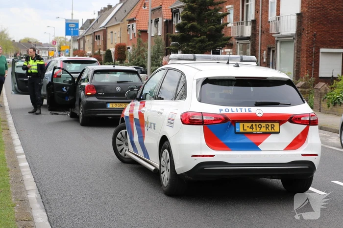 Veel schade bij kop-staart botsing