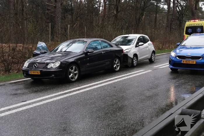Schade bij kop-staartbotsing